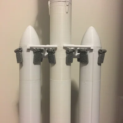 Bộ Mở Rộng SpaceX Falcon Heavy cho Mô Hình Falcon 9