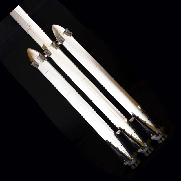 Bộ Mở Rộng SpaceX Falcon Heavy cho Mô Hình Falcon 9 - Image 10