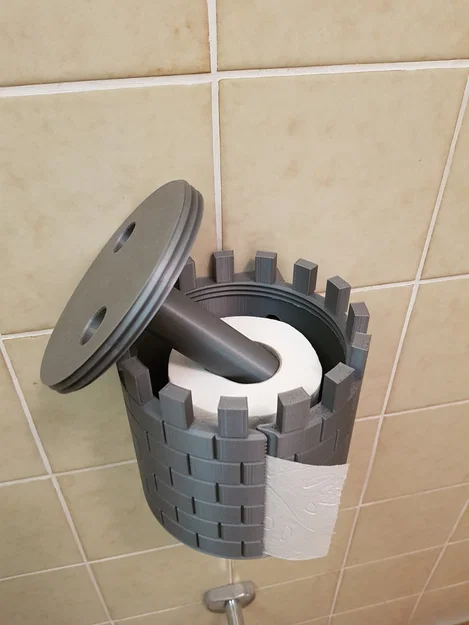 Giá treo cuộn giấy vệ sinh gắn tường (Toilet paper roll holder) - Image 2