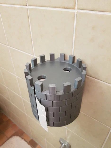 Giá treo cuộn giấy vệ sinh gắn tường (Toilet paper roll holder) - Image 5