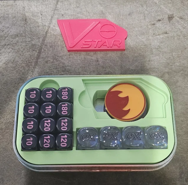 Pokemon Mini Tin Insert V2 – Khay insert kèm vstar token custom - Image 1