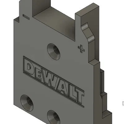 Giá treo dụng cụ cầm tay Dewalt - Phụ kiện 3D cho xưởng của bạn