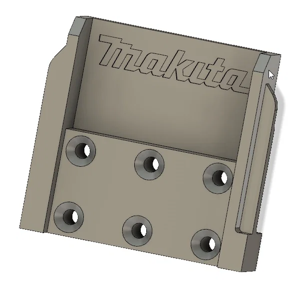 Giá treo máy cầm tay Makita (Makita Tool Mount) in 3D chắc chắn - Image 1
