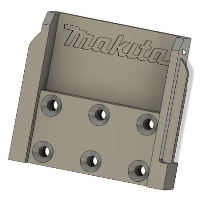 Giá treo máy cầm tay Makita (Makita Tool Mount) in 3D chắc chắn