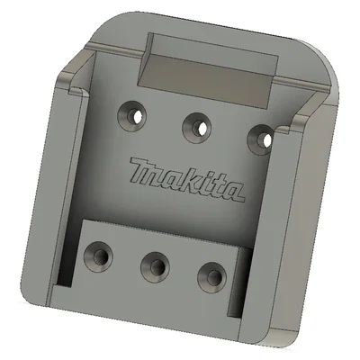 Đế treo pin Makita (Makita Battery Mount) - Giúp xưởng làm việc gọn gàng