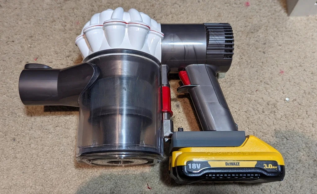 Adapter pin Dewalt sang Dyson V7/V8 (Dewalt Battery to Dyson V7-8) - Image 1