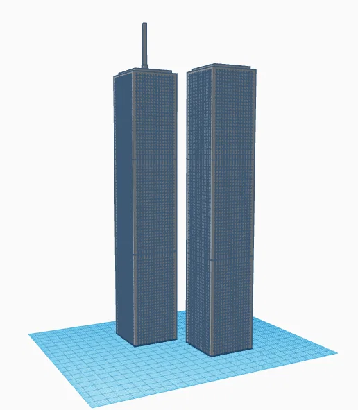 World Trade Center Complex 1 & 2 (Twin Towers) – Quần thể Tháp Đôi - Image 1