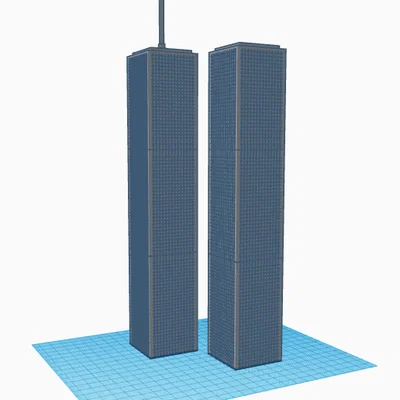 World Trade Center Complex 1 & 2 (Twin Towers) – Quần thể Tháp Đôi