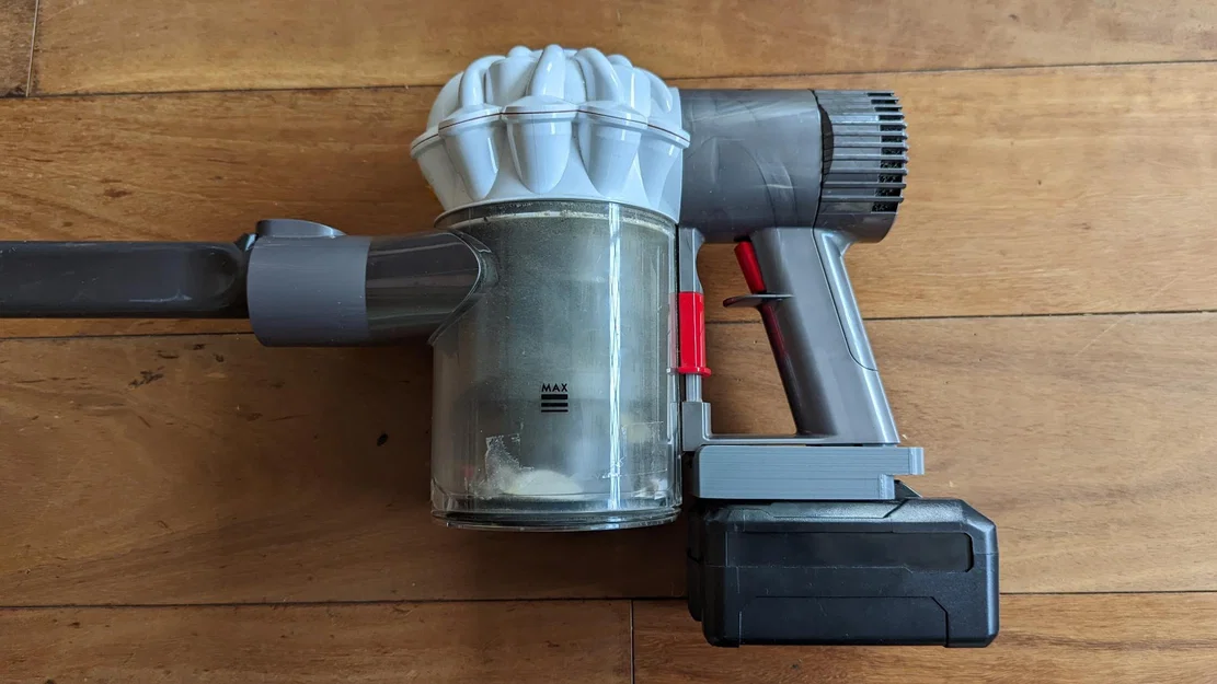 Adapter pin Ozito sang Dyson V6 - Image 1