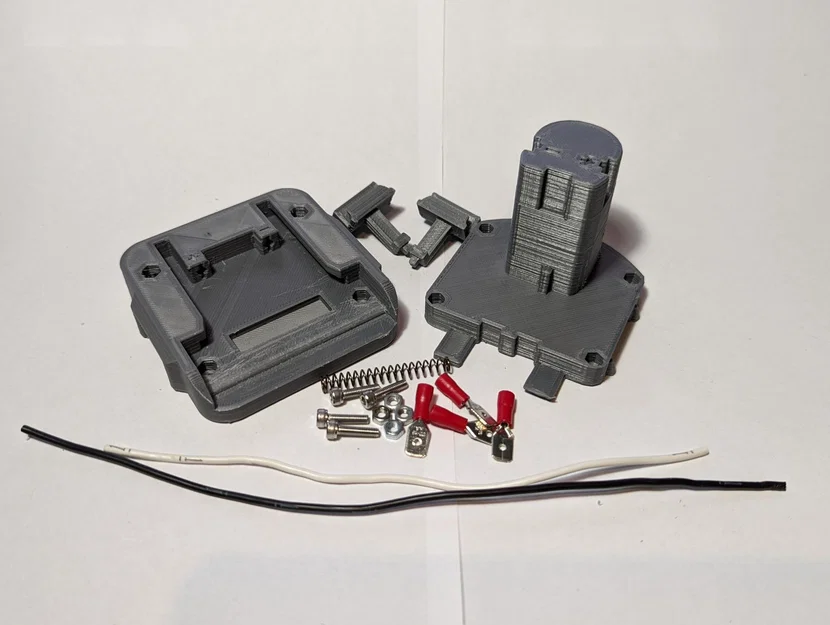 Adapter Ozito Battery to Ryobi Skin (Đổi pin Ozito/Einhell sang Ryobi) - Image 4