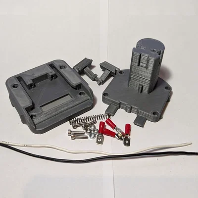 Adapter Ozito Battery to Ryobi Skin (Đổi pin Ozito/Einhell sang Ryobi)