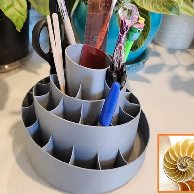 #0180 Nautilus 1 Rotating Caddy [2 biến thể] – Khay bút xoay