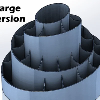 #0180 Nautilus 1 Rotating Caddy [2 biến thể] – Khay bút xoay
