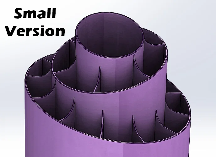 #0180 Nautilus 1 Rotating Caddy [2 biến thể] – Khay bút xoay - Image 5