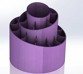 #0180 Nautilus 1 Rotating Caddy [2 biến thể] – Khay bút xoay - Image 7