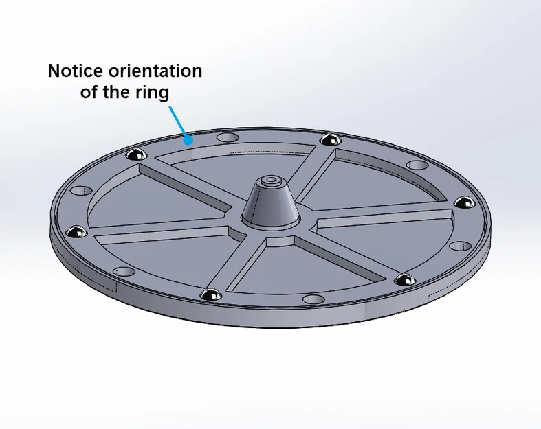 #0180 Nautilus 1 Rotating Caddy [2 biến thể] – Khay bút xoay - Image 8