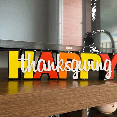 Bảng Trang Trí Thanksgiving (Thanksgiving Sign)