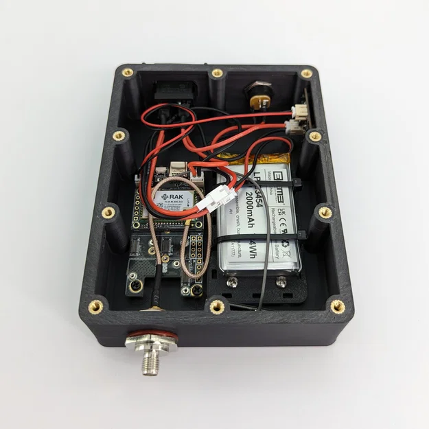 Vỏ Meshtastic Vehicle Utility Node cho LoRa – hỗ trợ GPS & nguồn vào dải rộng - Image 8