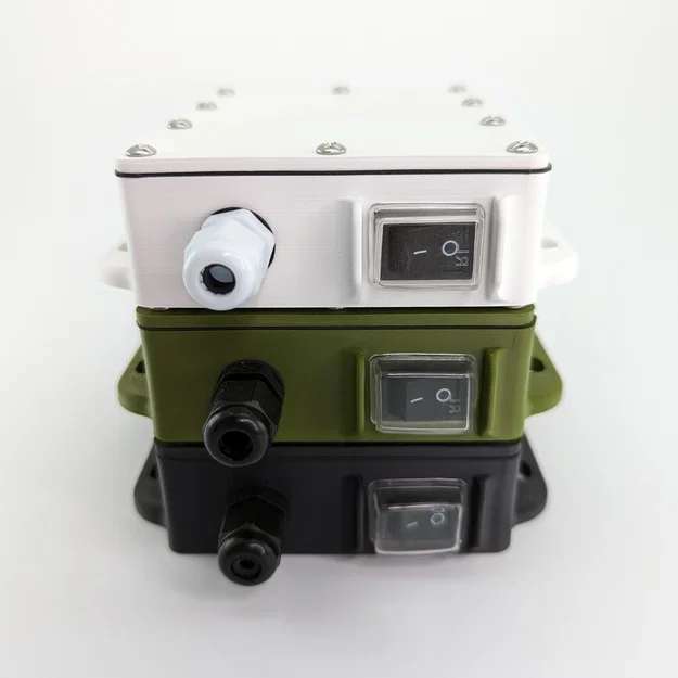Vỏ Meshtastic Vehicle Utility Node cho LoRa – hỗ trợ GPS & nguồn vào dải rộng - Image 13