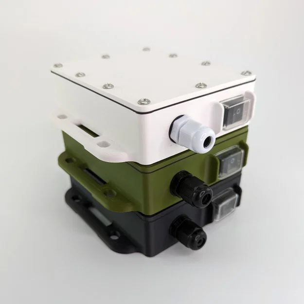 Vỏ Meshtastic Vehicle Utility Node cho LoRa – hỗ trợ GPS & nguồn vào dải rộng - Image 14