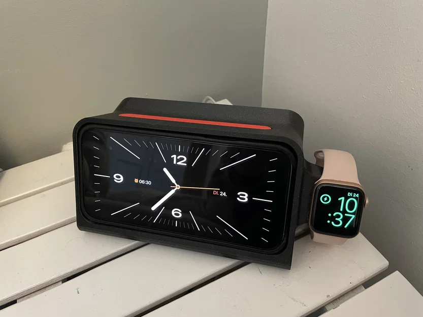 Dock iPhone 16 Pro Max Clean + Apple Watch + Case - Image 3