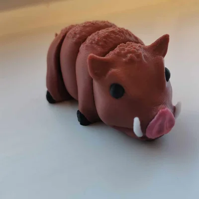 Mô hình heo rừng Flexi Angry Hog cử động linh hoạt cực dễ thương
