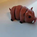 Mô hình heo rừng Flexi Angry Hog cử động linh hoạt cực dễ thương - Thumbnail 2