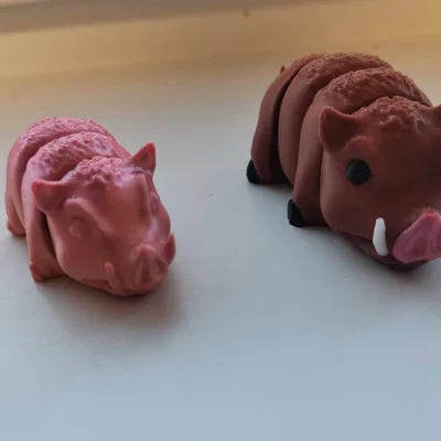 Mô hình heo rừng Flexi Angry Hog cử động linh hoạt cực dễ thương