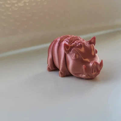 Mô hình heo rừng Flexi Angry Hog cử động linh hoạt cực dễ thương
