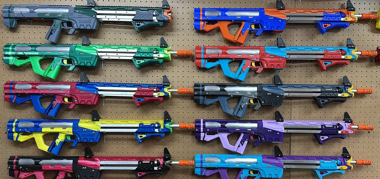 Caliburn 4 (C4) - Remix Nerf Blaster DIY chuẩn Metric - Image 2