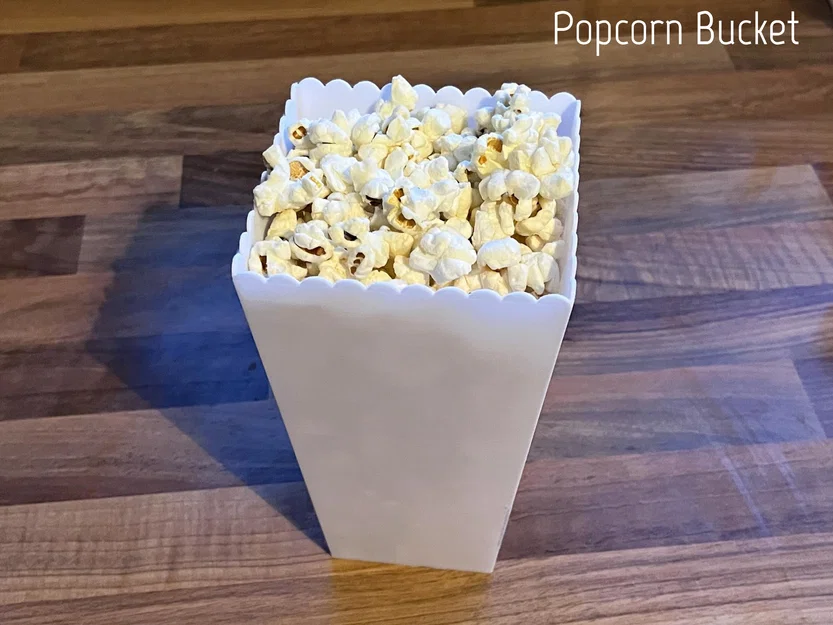 Xô Bắp Rang (Popcorn Bucket) In 3D - Image 1