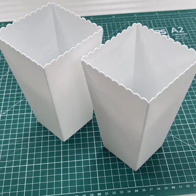 Xô Bắp Rang (Popcorn Bucket) In 3D