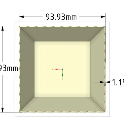 Xô Bắp Rang (Popcorn Bucket) In 3D