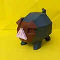 Lechonk Low Poly Pokemon - Thumbnail 1