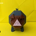 Lechonk Low Poly Pokemon - Thumbnail 2