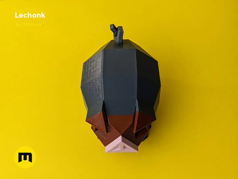 Lechonk Low Poly Pokemon - Image 3