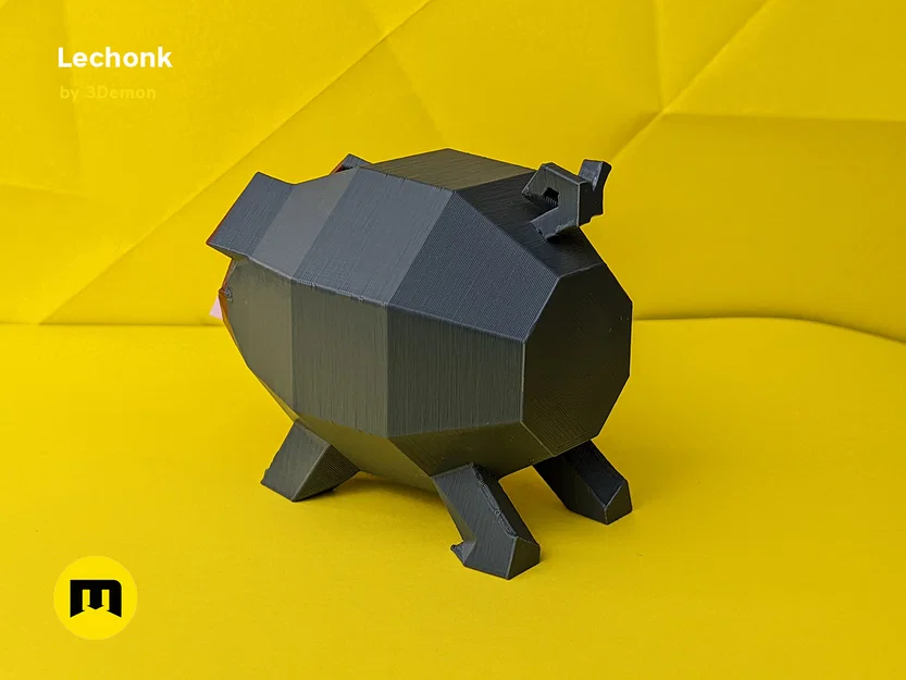 Lechonk Low Poly Pokemon - Image 4
