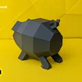 Lechonk Low Poly Pokemon - Thumbnail 4