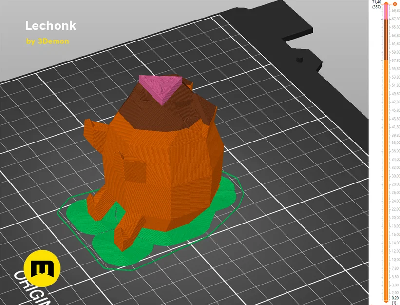 Lechonk Low Poly Pokemon - Image 5