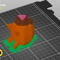 Lechonk Low Poly Pokemon - Thumbnail 5