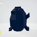 Lechonk Low Poly Pokemon - Thumbnail 8