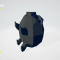 Lechonk Low Poly Pokemon - Thumbnail 9