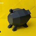 Lechonk Low Poly Pokemon - Thumbnail 10