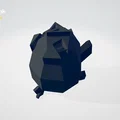 Lechonk Low Poly Pokemon - Thumbnail 11