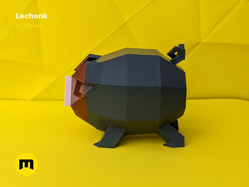 Lechonk Low Poly Pokemon - Image 13