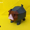 Lechonk Low Poly Pokemon - Thumbnail 15