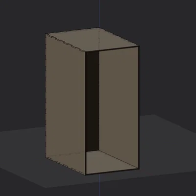 Khung mô hình Book Nook cơ bản in 3D - Basic Book Nook Box