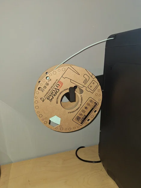 Qidi Q1 Pro Rev2 & Rev3: Spool Holder kèm ống PTFE - Image 1