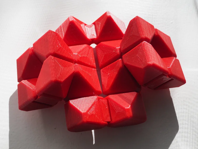 Mô hình đồ chơi giải tỏa căng thẳng Fidget Cube cho máy in 3D - Image 2