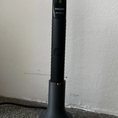 Đế sạc đứng 3D cho Philips Oneblade QP1424 gọn gàng, chắc chắn